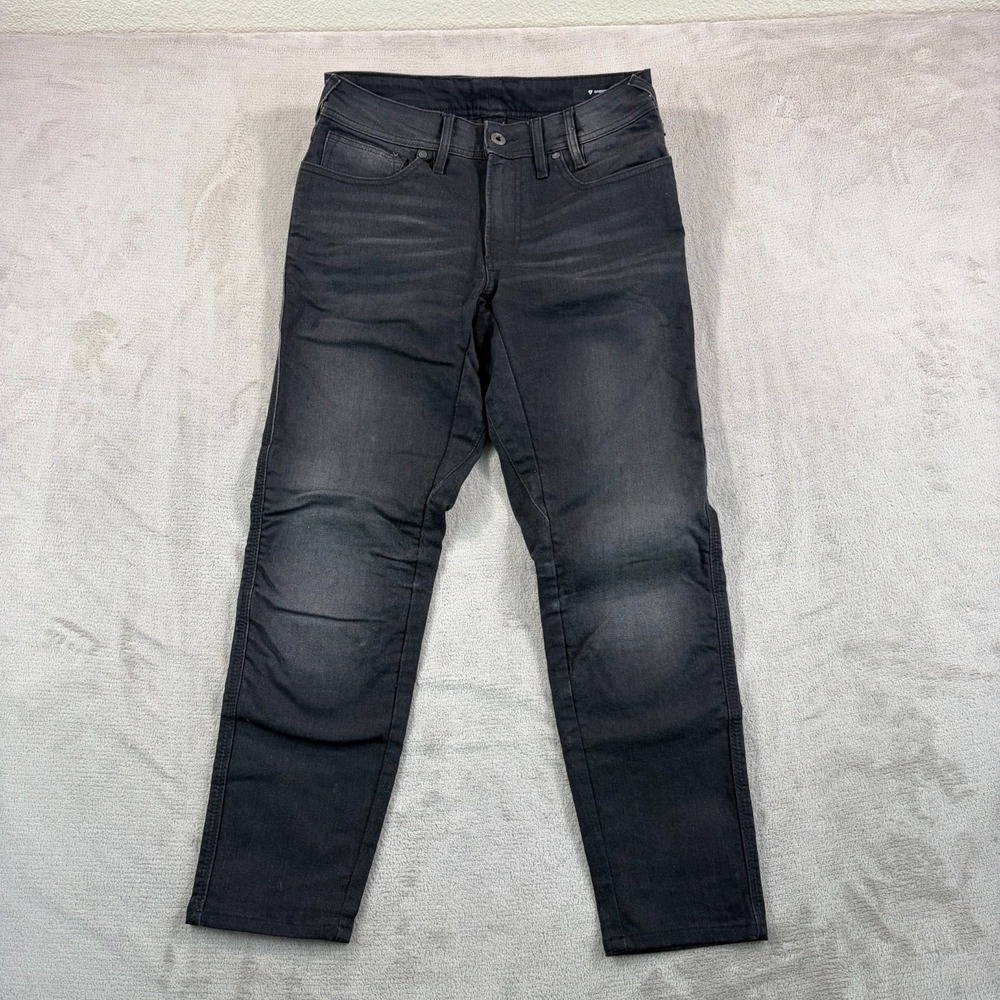 REV'IT! Brentwood Slim Fit Motorcycle Jeans Men 30x28 Cordura Denim Seesmart